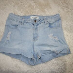 PacSun super stretch shortie denim shorts